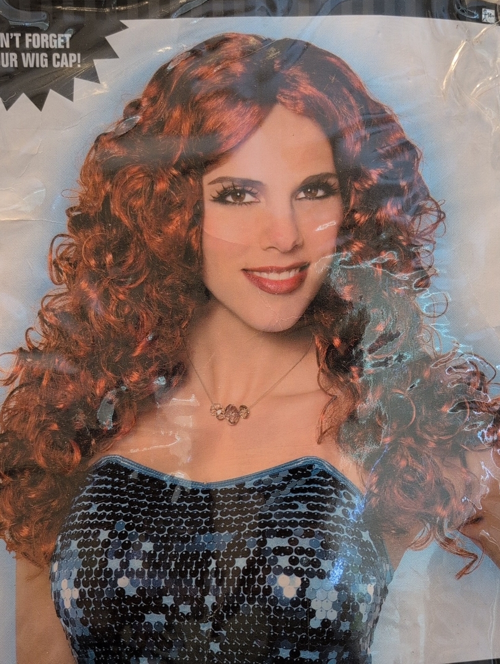 Fiery Waves Women’s Wig - Stylish Long Curls